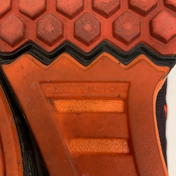 Nike Zoom Structure 18 Running Shoe Mens 8.5 black pink orange swoosh 683731-600 - Picture 14 of 16